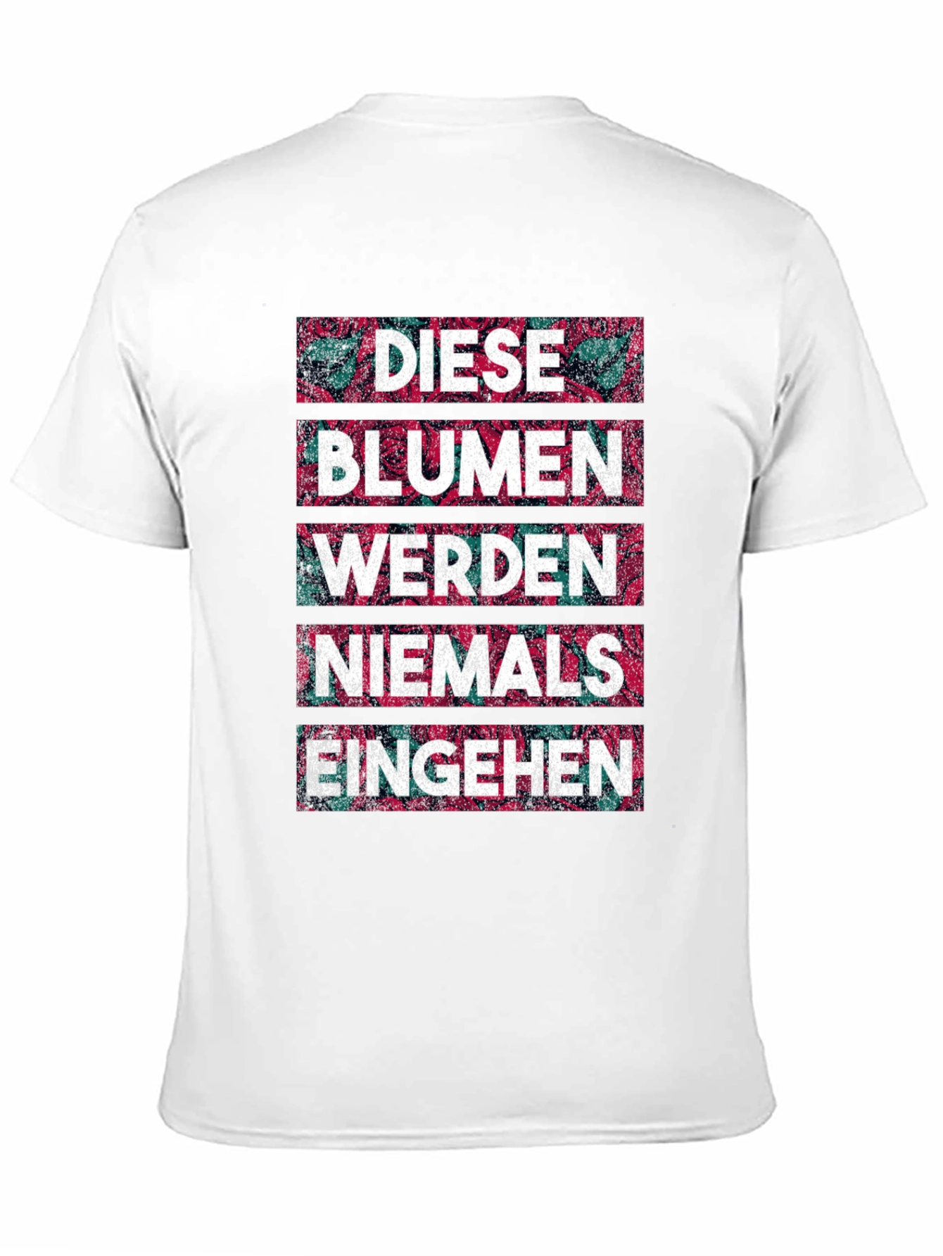 Diese Blumen T-Shirt - Never Fade Flower Graphic Tee