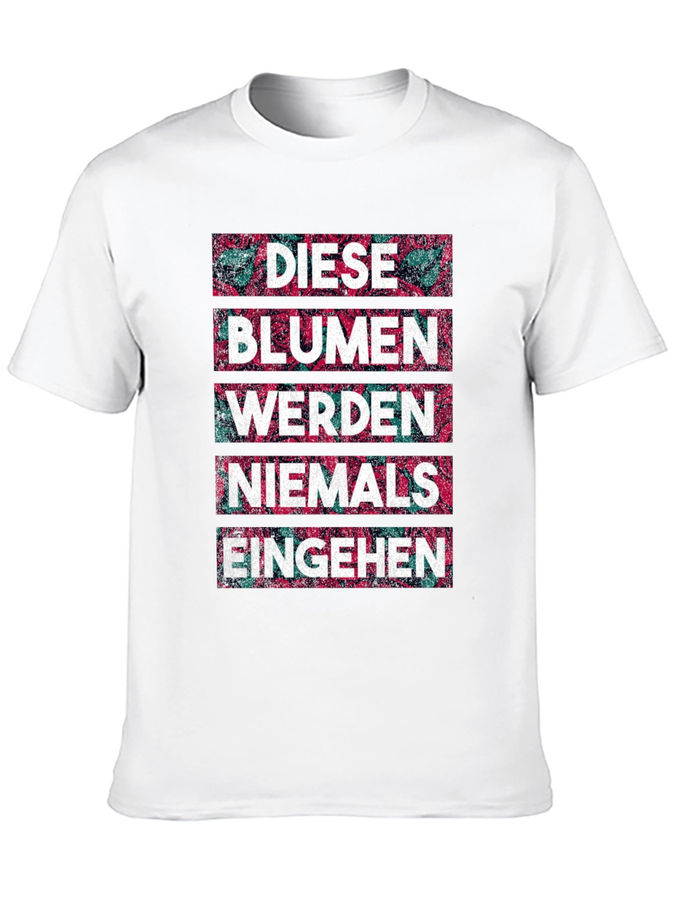 Diese Blumen T-Shirt - Never Fade Flower Graphic Tee
