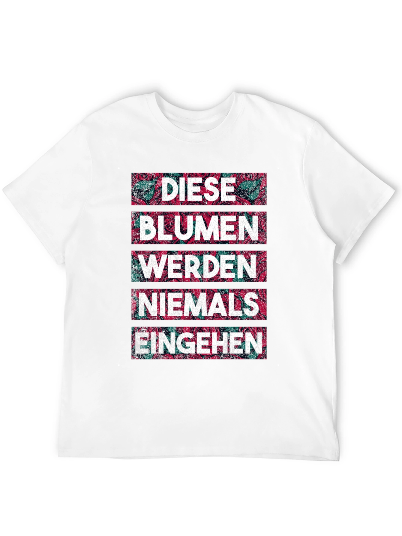 Diese Blumen T-Shirt - Never Fade Flower Graphic Tee
