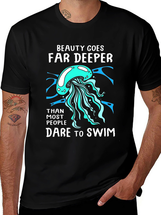 Beauty Goes Far Deeper Graphic T-Shirt
