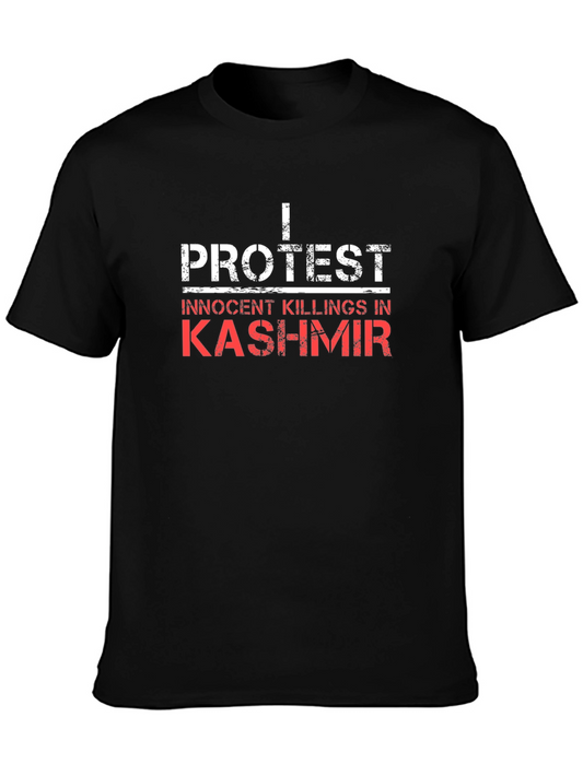 I Protest Kashmir T-Shirt: Stand for Justice