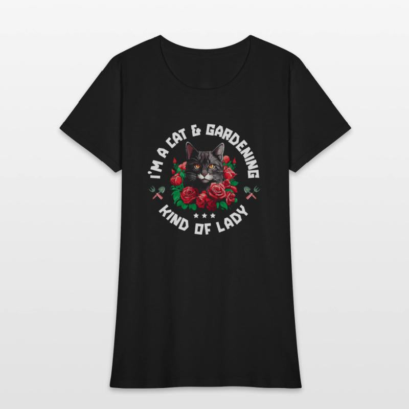 Gardening Gardener Feline Gardening Cat