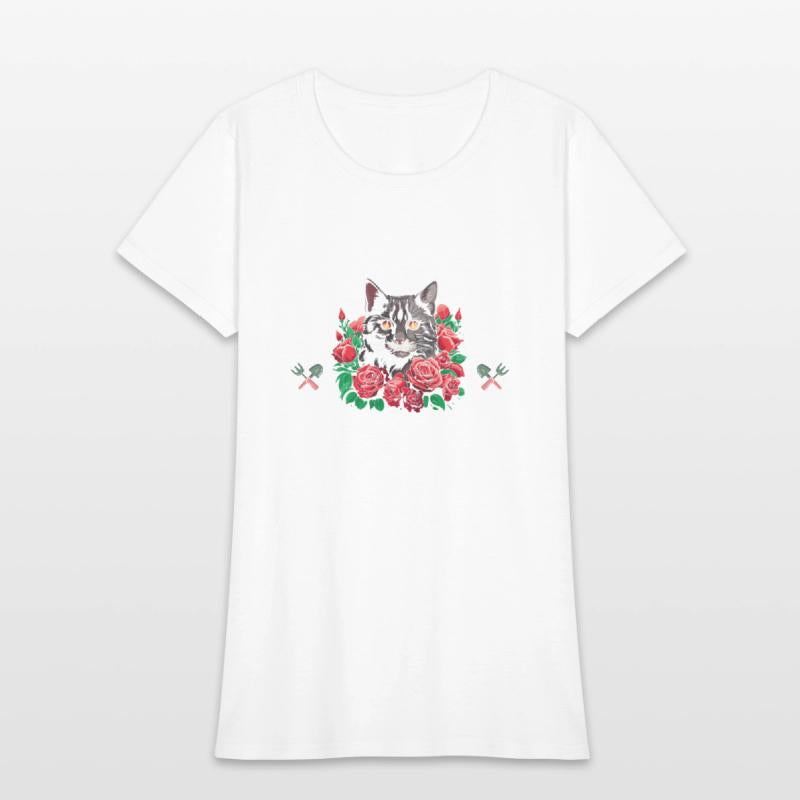 Gardening Gardener Feline Gardening Cat