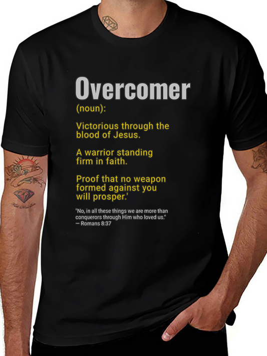 Overcomer Christian T-Shirt: Faith Warrior