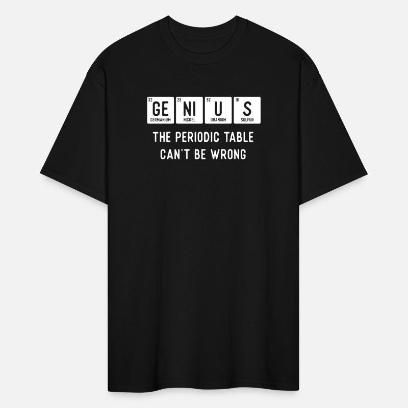 Genius Periodic Table - Sarcastic Periodic Table