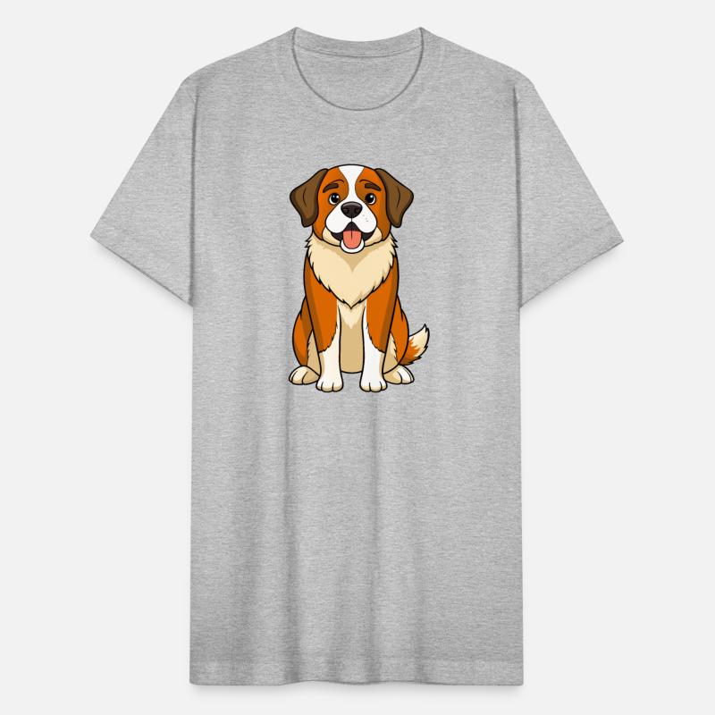 Gentle Expression Saint Bernard