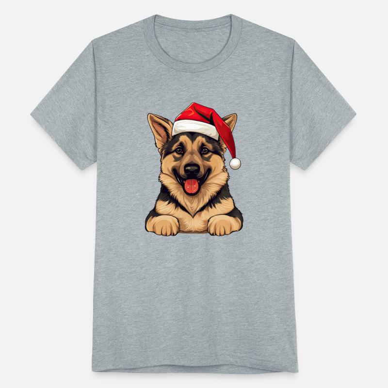German Shepherd Christmas Dog