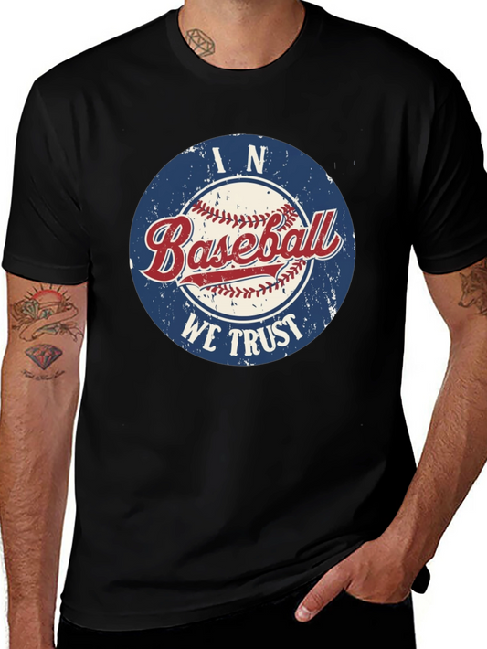 Baseball We Trust Graphic Tee