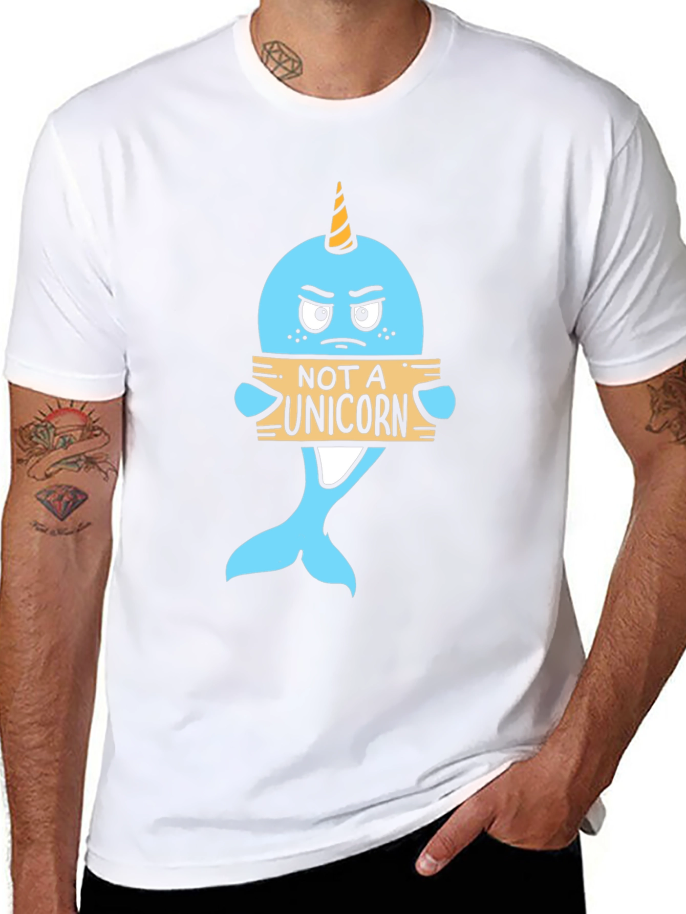 Not A Unicorn Narwhal T-Shirt