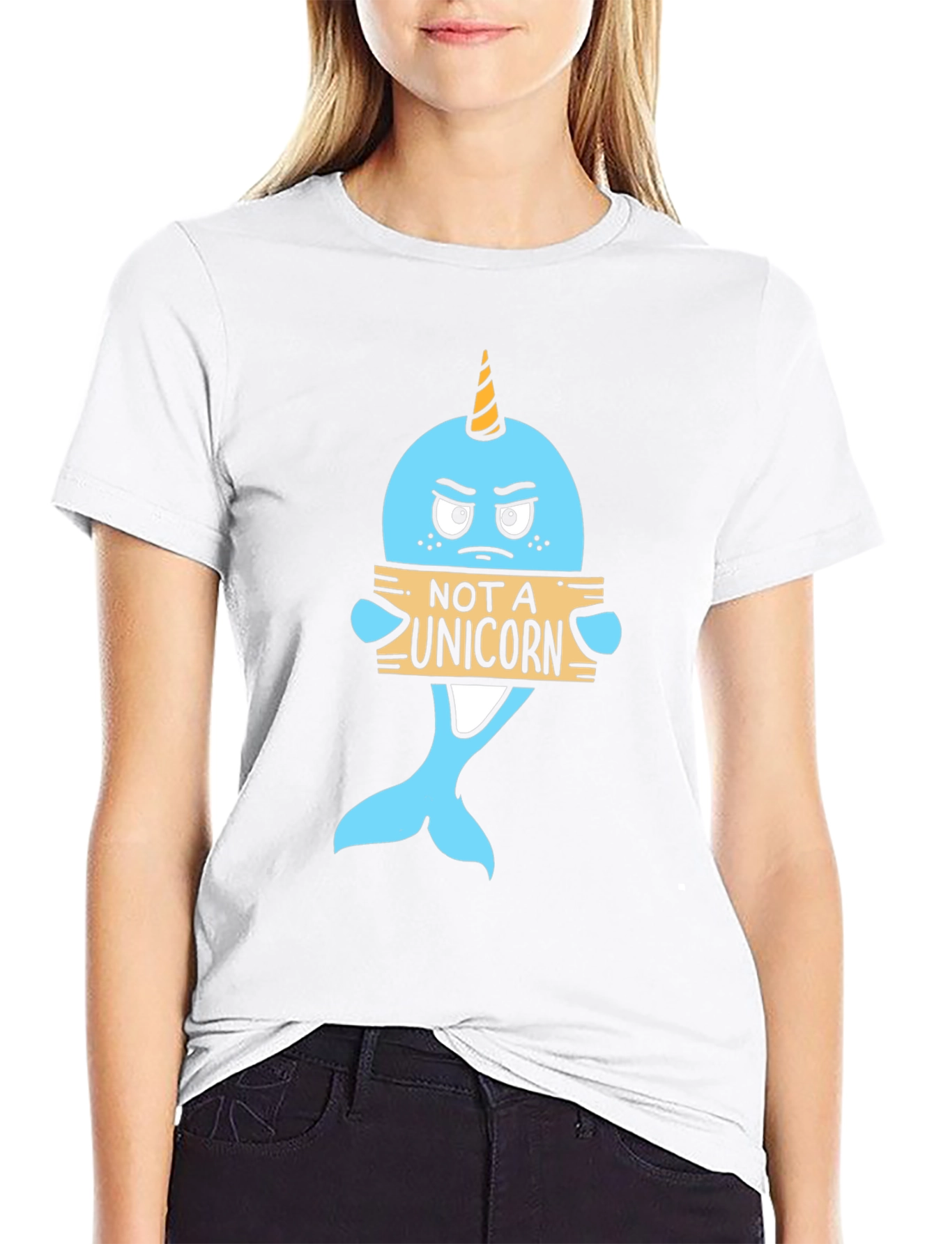 Not A Unicorn Narwhal T-Shirt