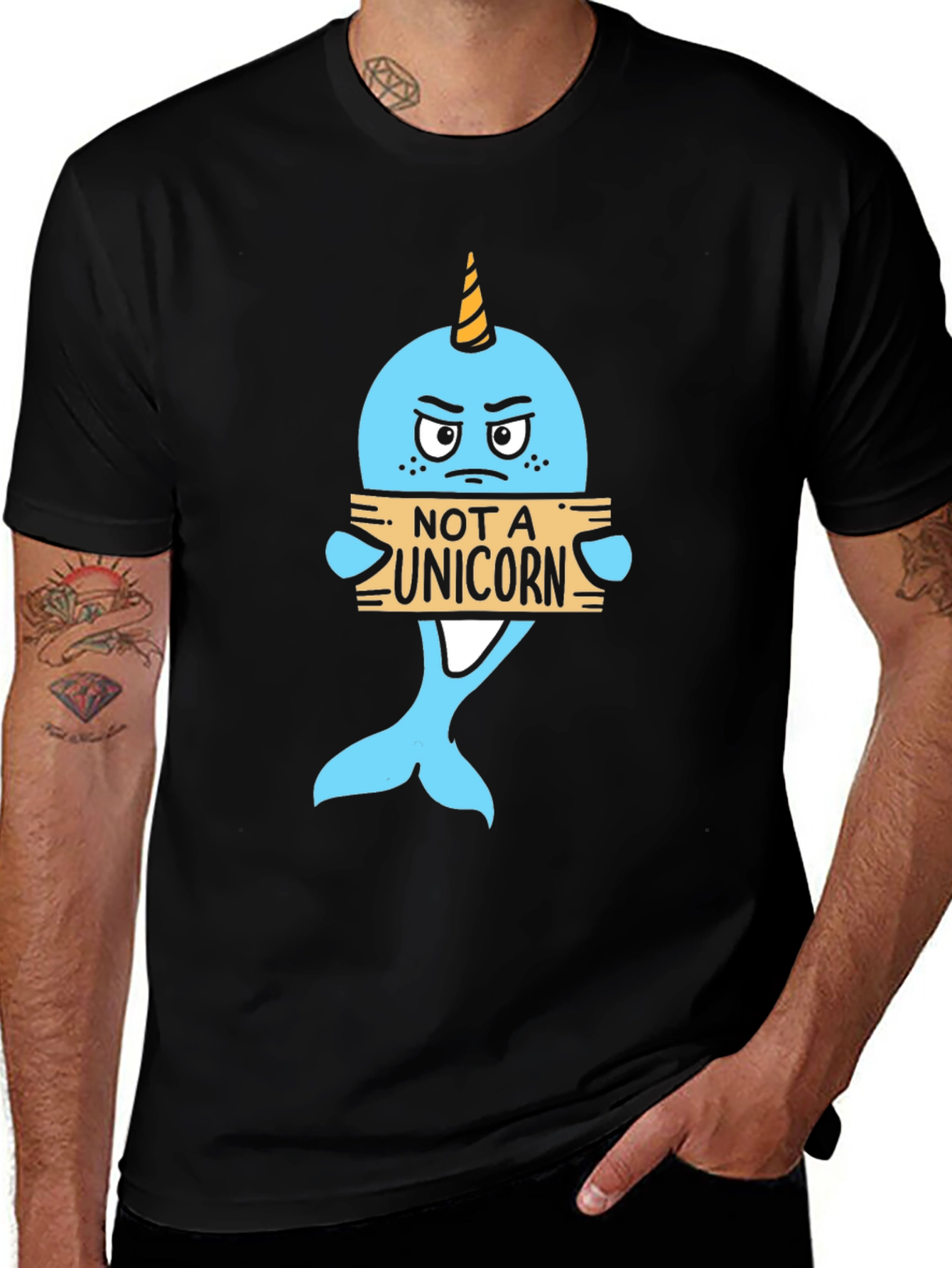 Not A Unicorn Narwhal T-Shirt
