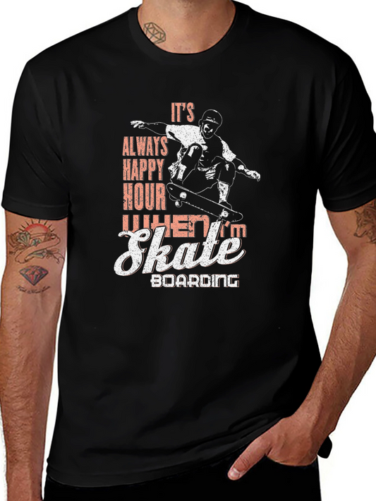 Skateboarding Happy Hour T-Shirt