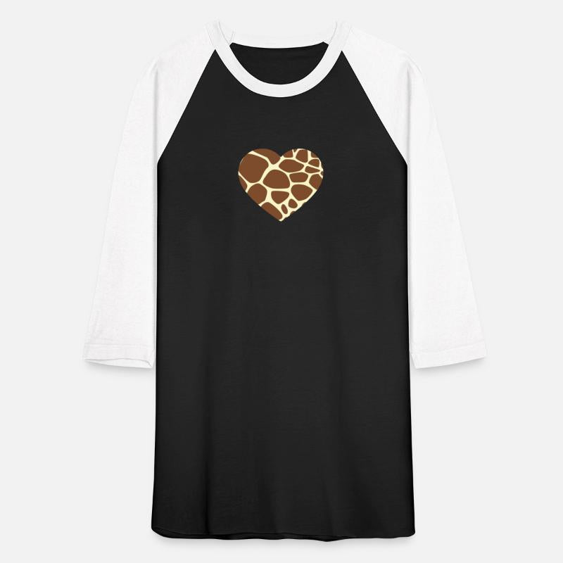 Giraffe Colors Pattern Heart Tall Animal Lovers