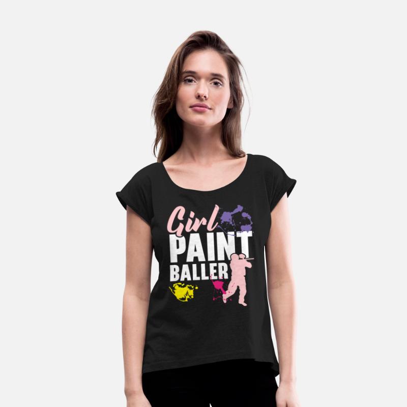 Girl Paintballer Paintball Player Paintballer