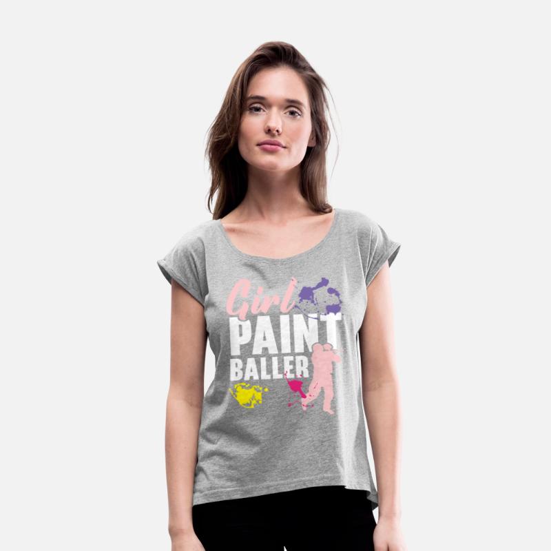 Girl Paintballer Paintball Player Paintballer