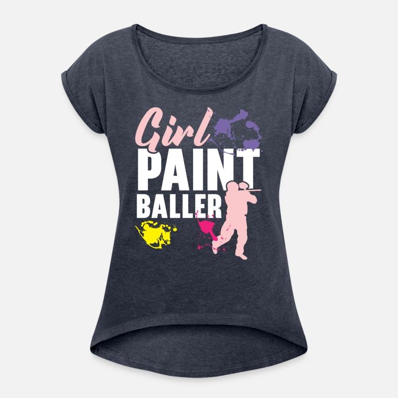 Girl Paintballer Paintball Player Paintballer