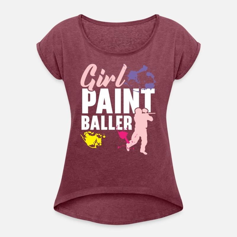 Girl Paintballer Paintball Player Paintballer