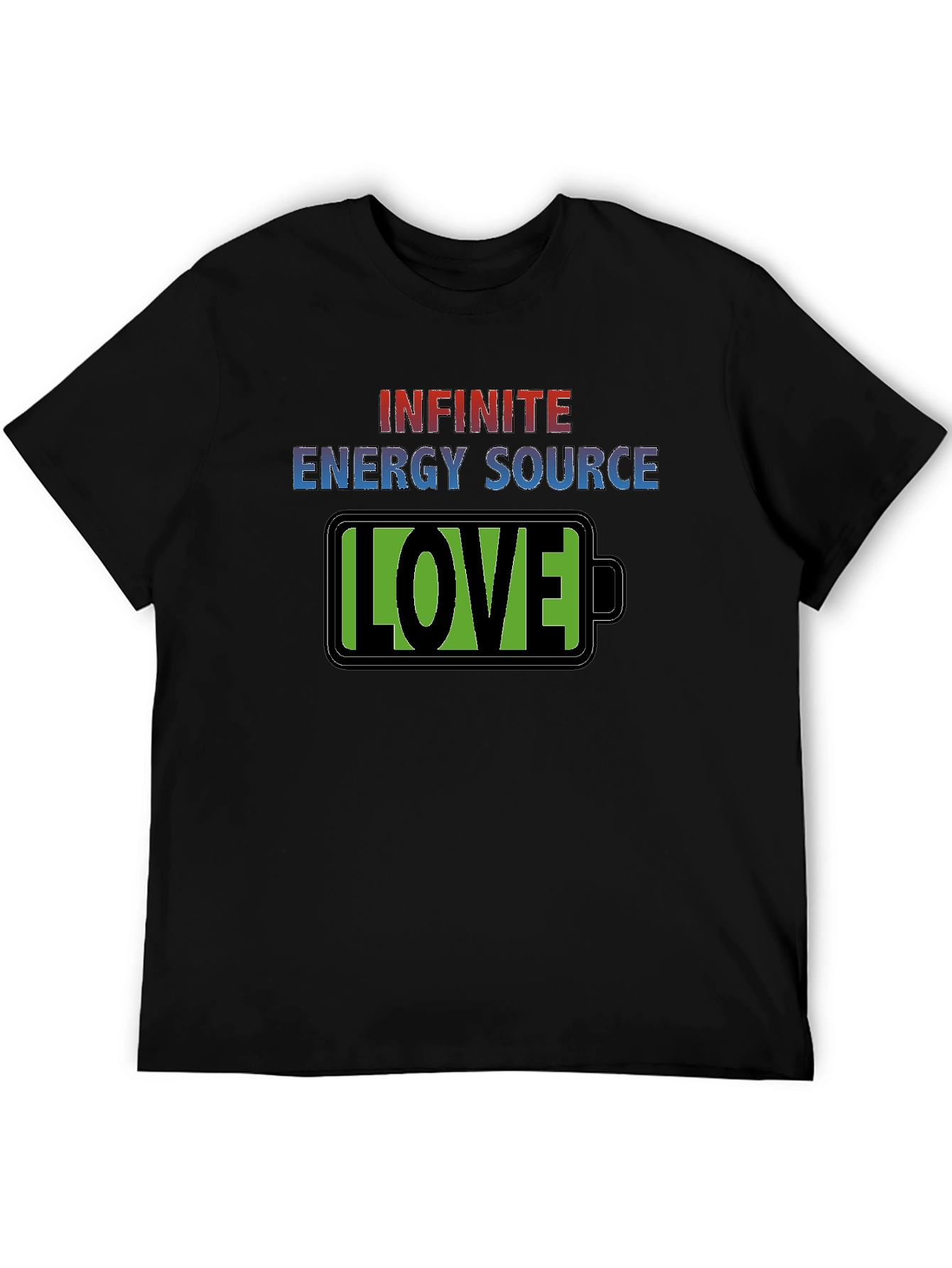 Infinite Energy Source LOVE Graphic T-Shirt
