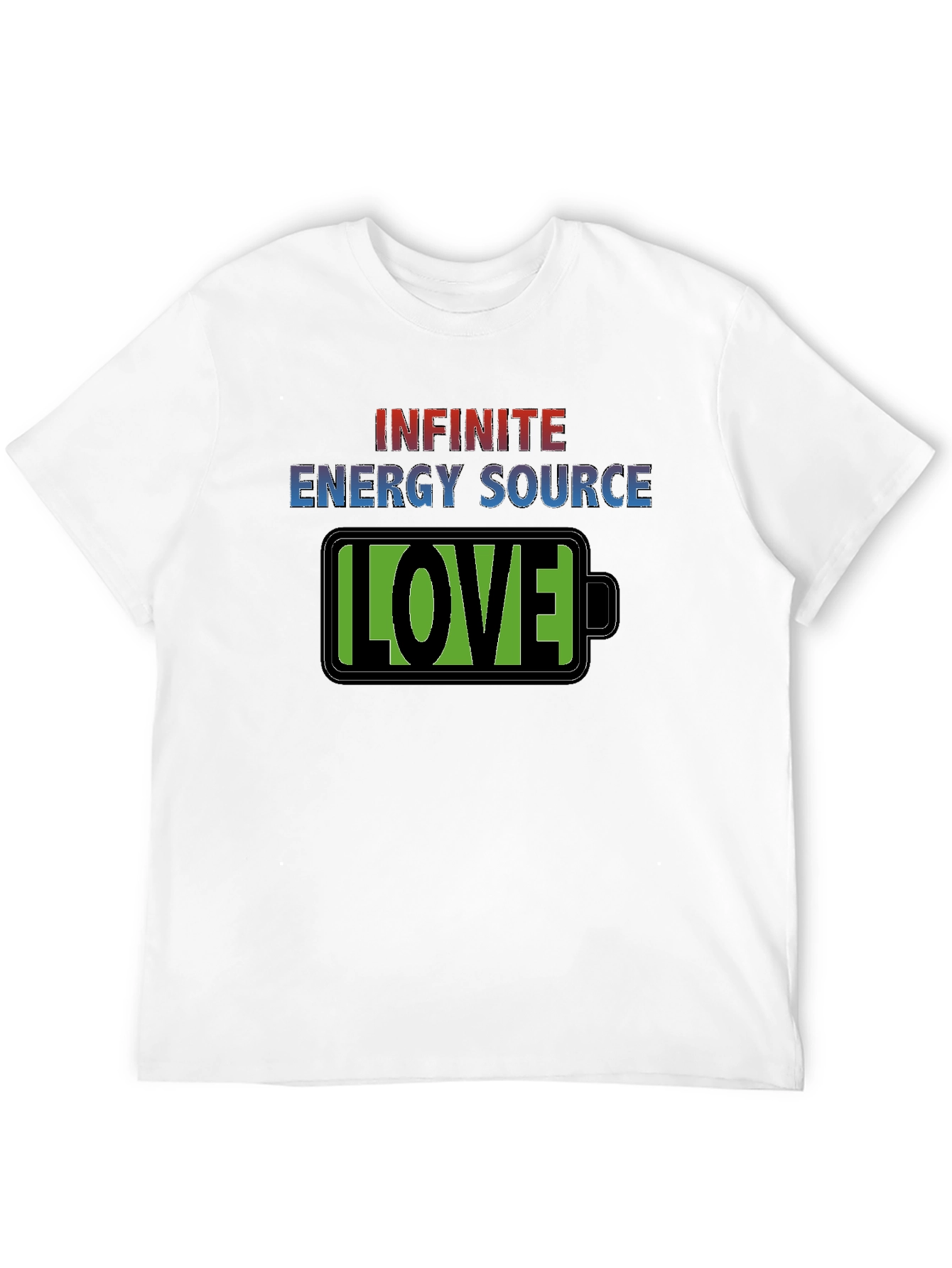 Infinite Energy Source LOVE Graphic T-Shirt