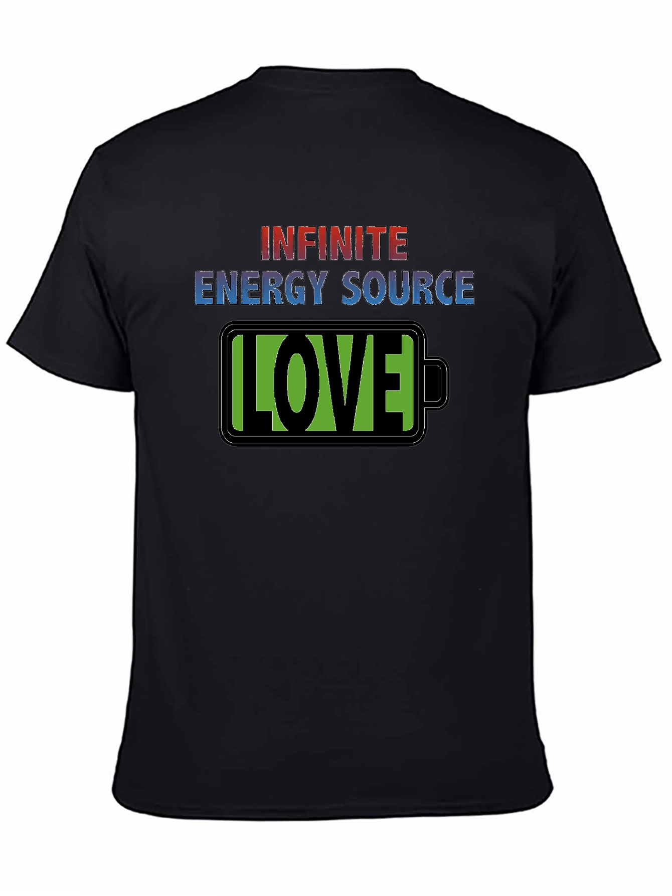 Infinite Energy Source LOVE Graphic T-Shirt