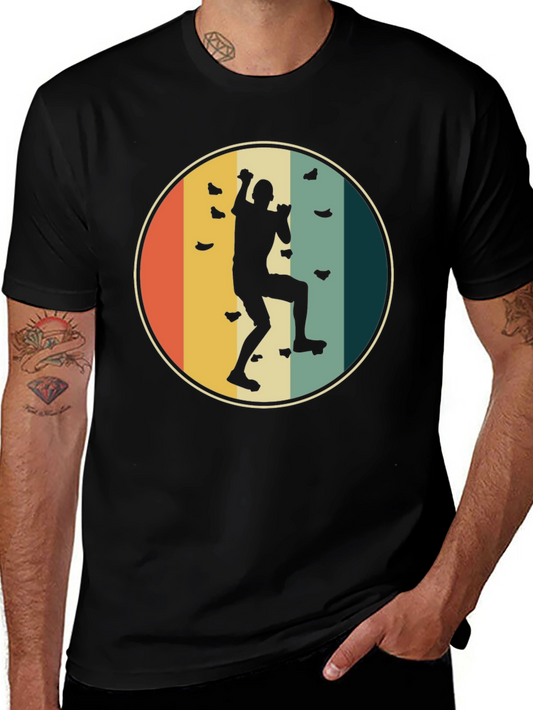 Retro Rock Climbing Tee