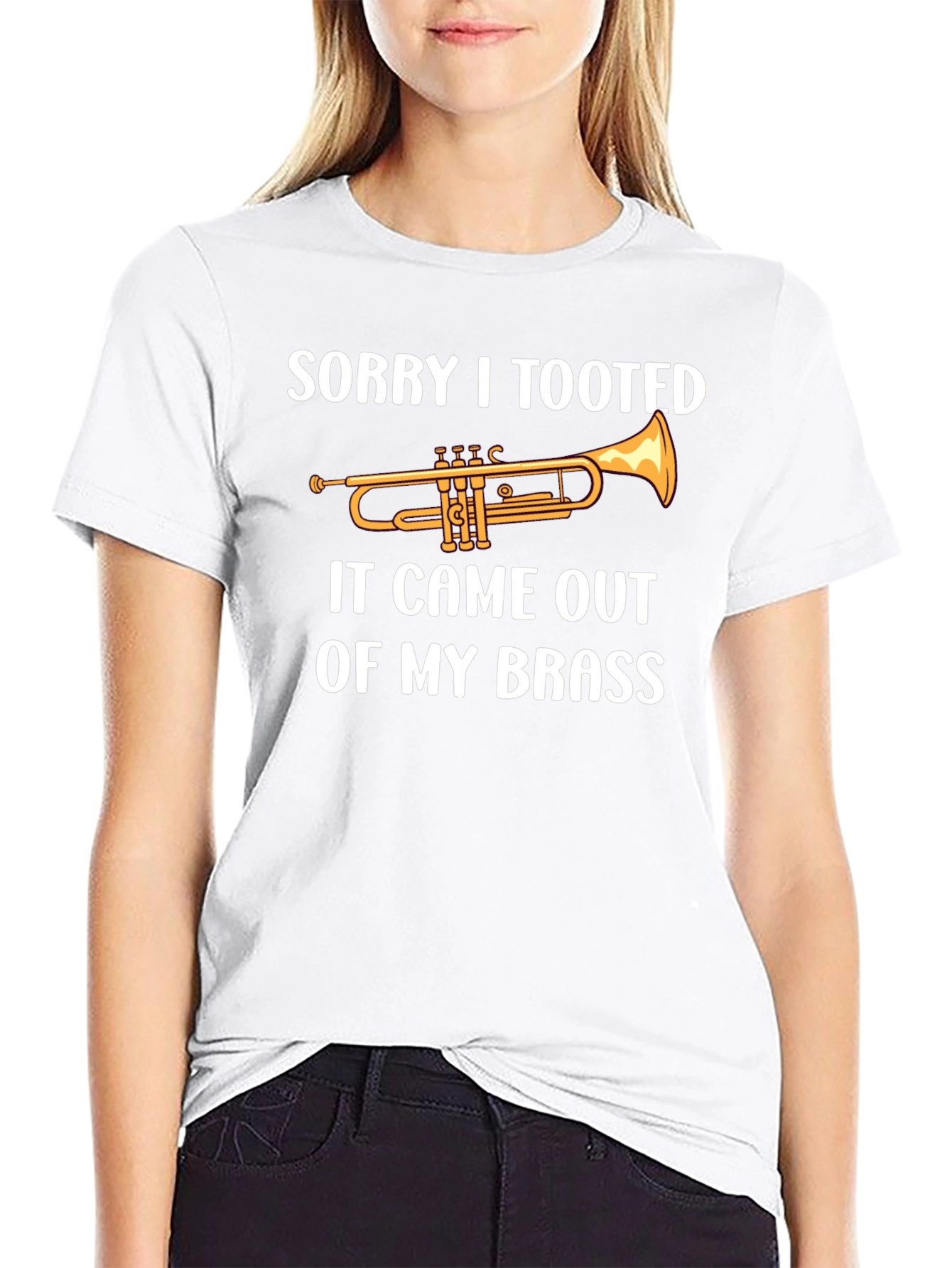 Sorry I Tooted Brass Band Funny T-Shirt