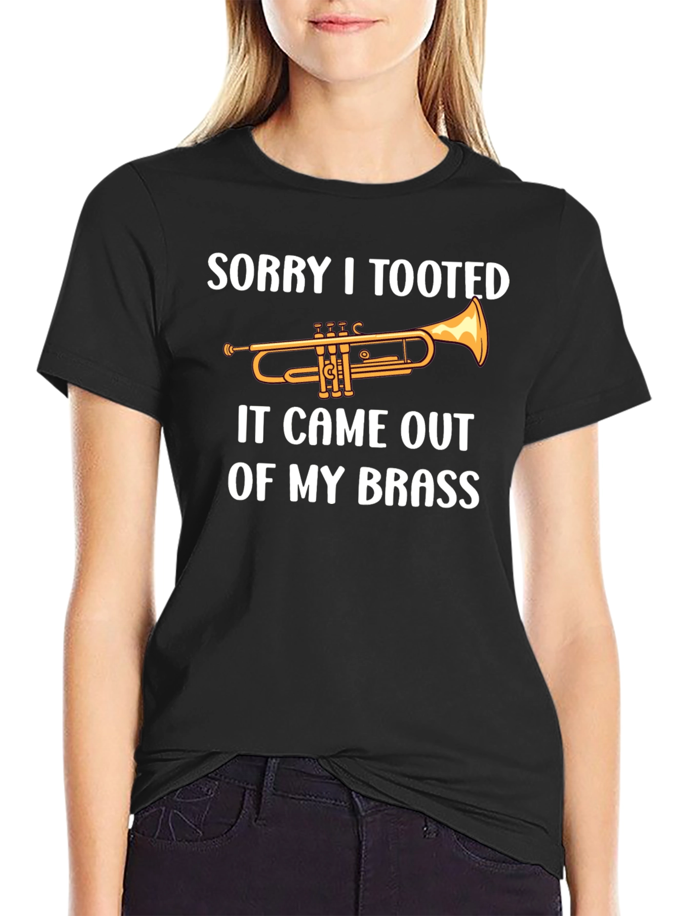 Sorry I Tooted Brass Band Funny T-Shirt
