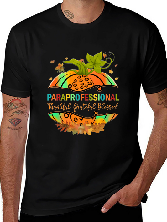 Paraprofessional Fall Pumpkin T-Shirt