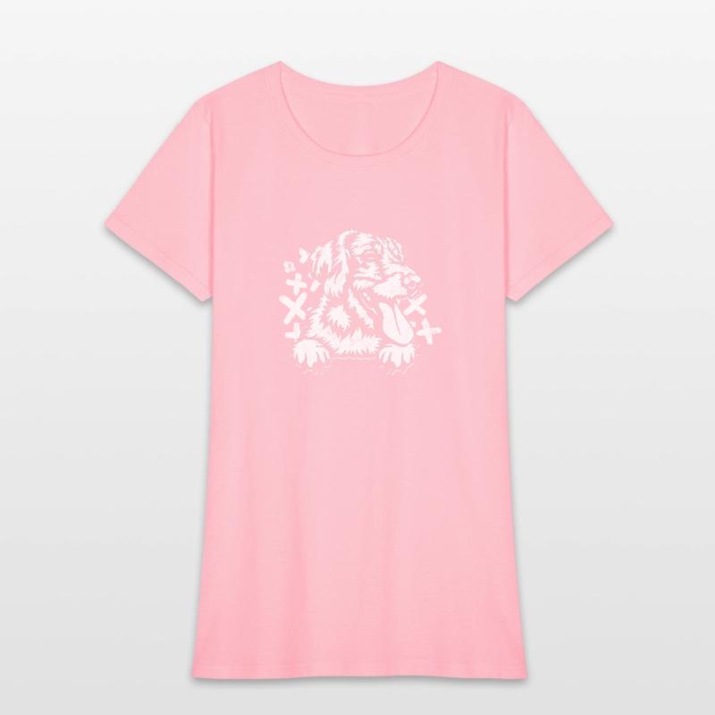 Golden Retriever Peeking - pet lover