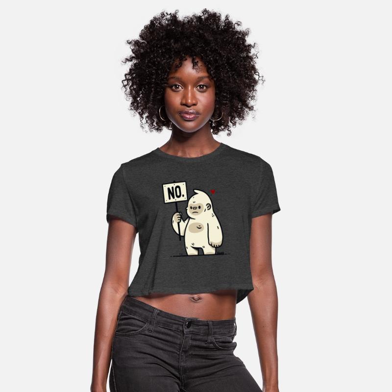 Gorilla Says No – Cute Protest