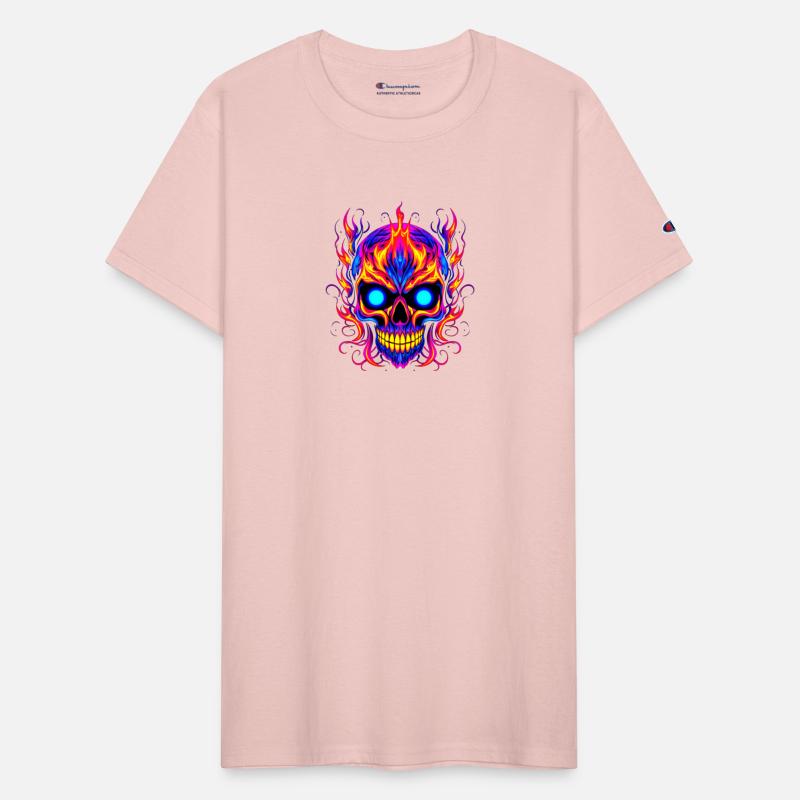 Gothic Skull Graphic: Rock and Roll Skull