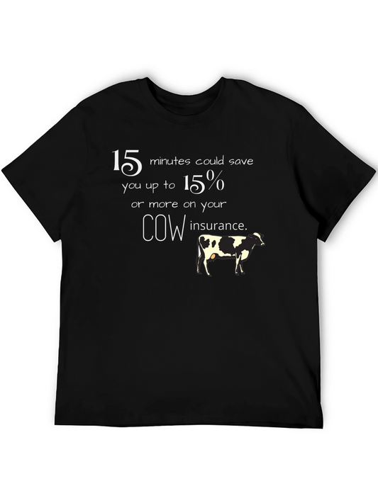 Funny Cow Insurance T-Shirt - Save 15%