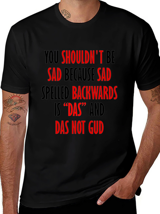 Funny Das Not Gud Graphic Tee