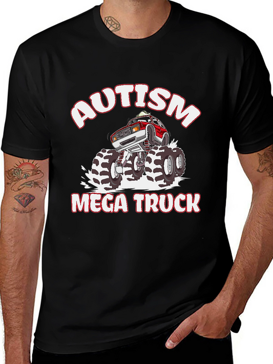 Autism Mega Truck T-Shirt