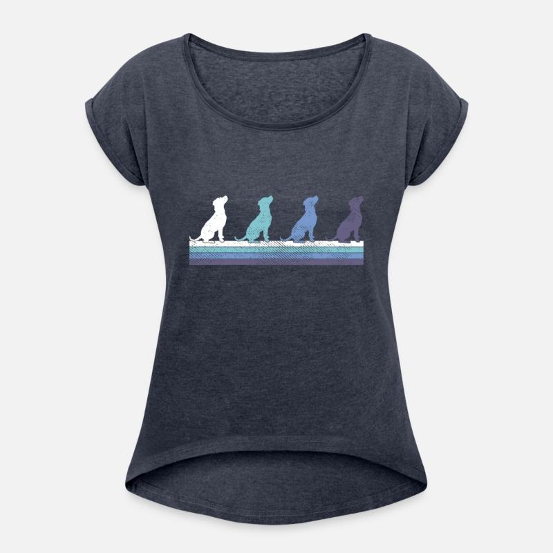 Gradient Dog Silhouette