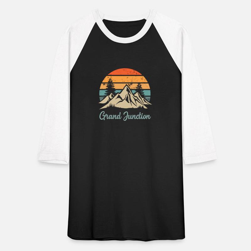 Grand Junction Retro Vintage Mountain Sunset Outdo