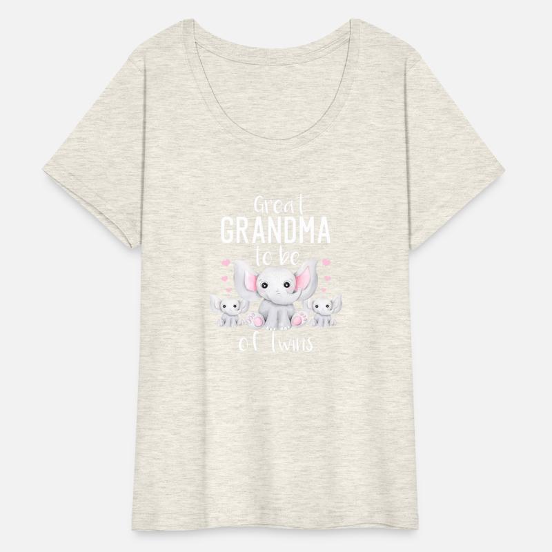 Great Grandma To Be Of Twins Elephant Ba