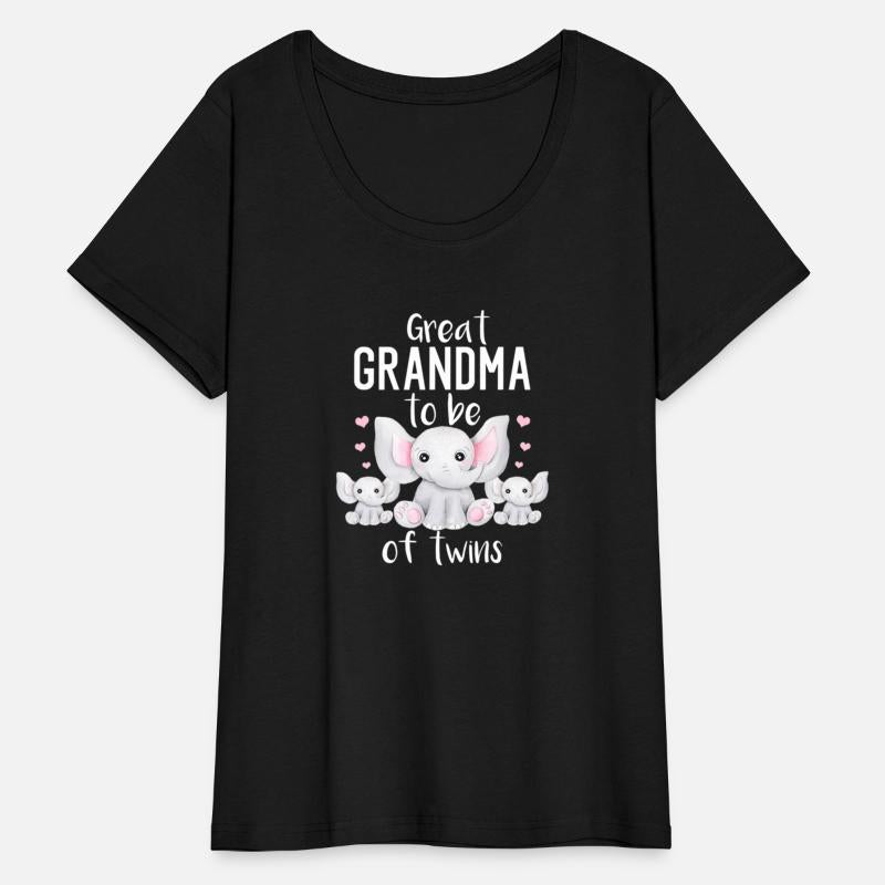 Great Grandma To Be Of Twins Elephant Ba