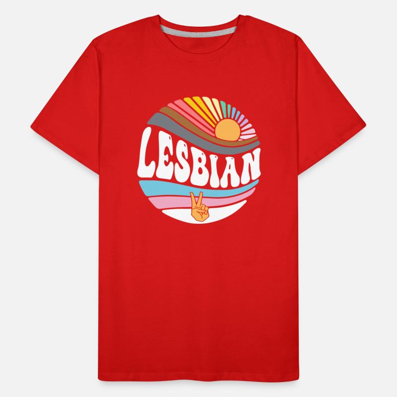 Groovy LGBT Gay Rights Pride - Vintage Lesbian