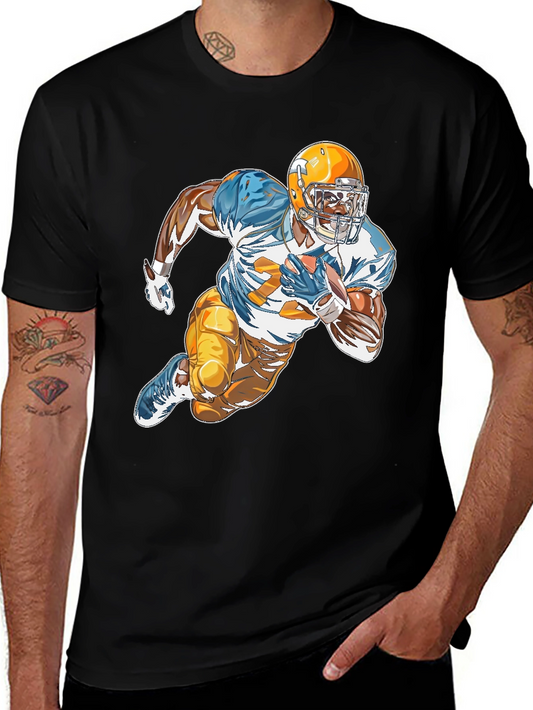 Football Player Graphic Tee