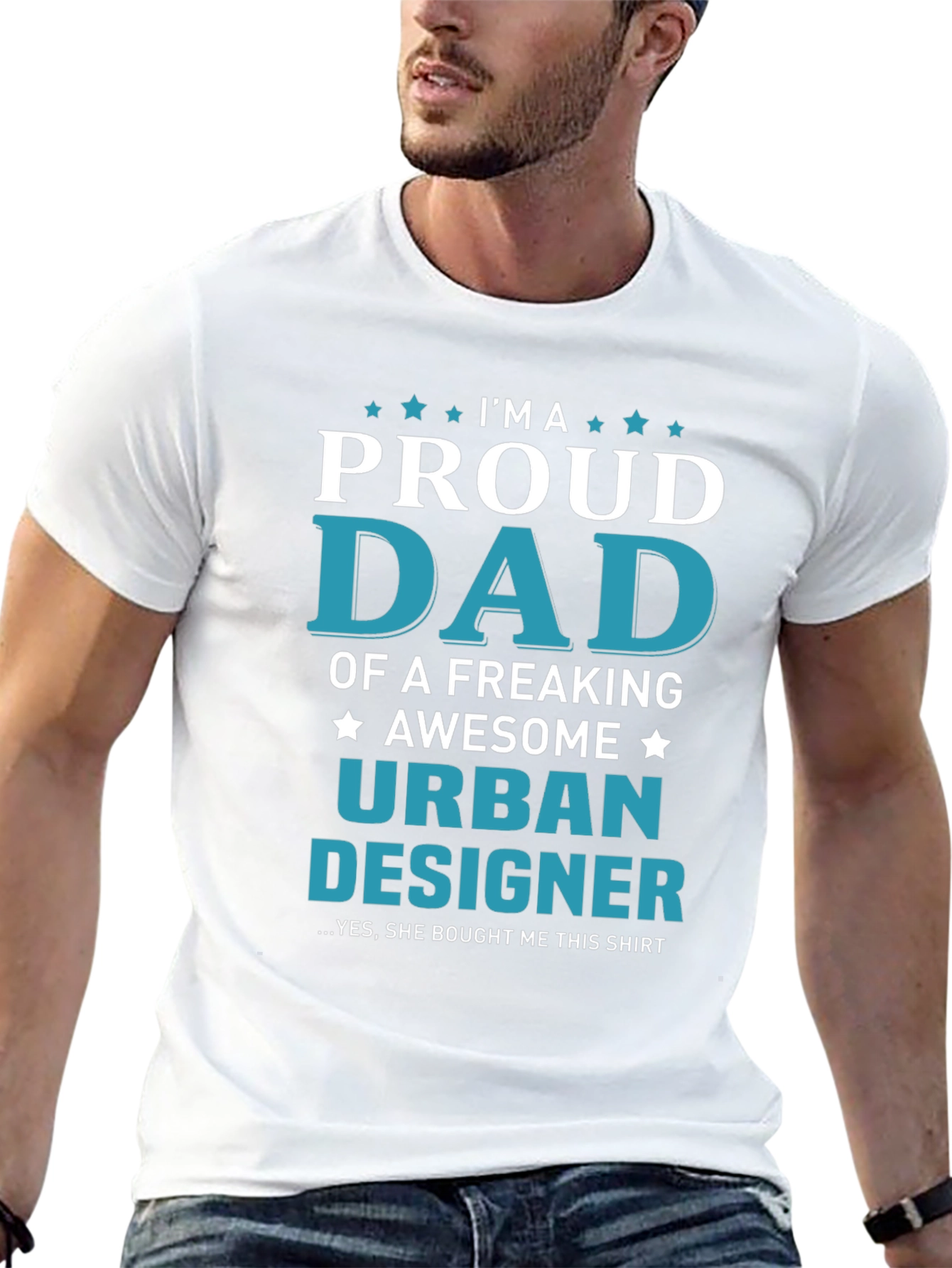 Proud Urban Designer Dad T-Shirt