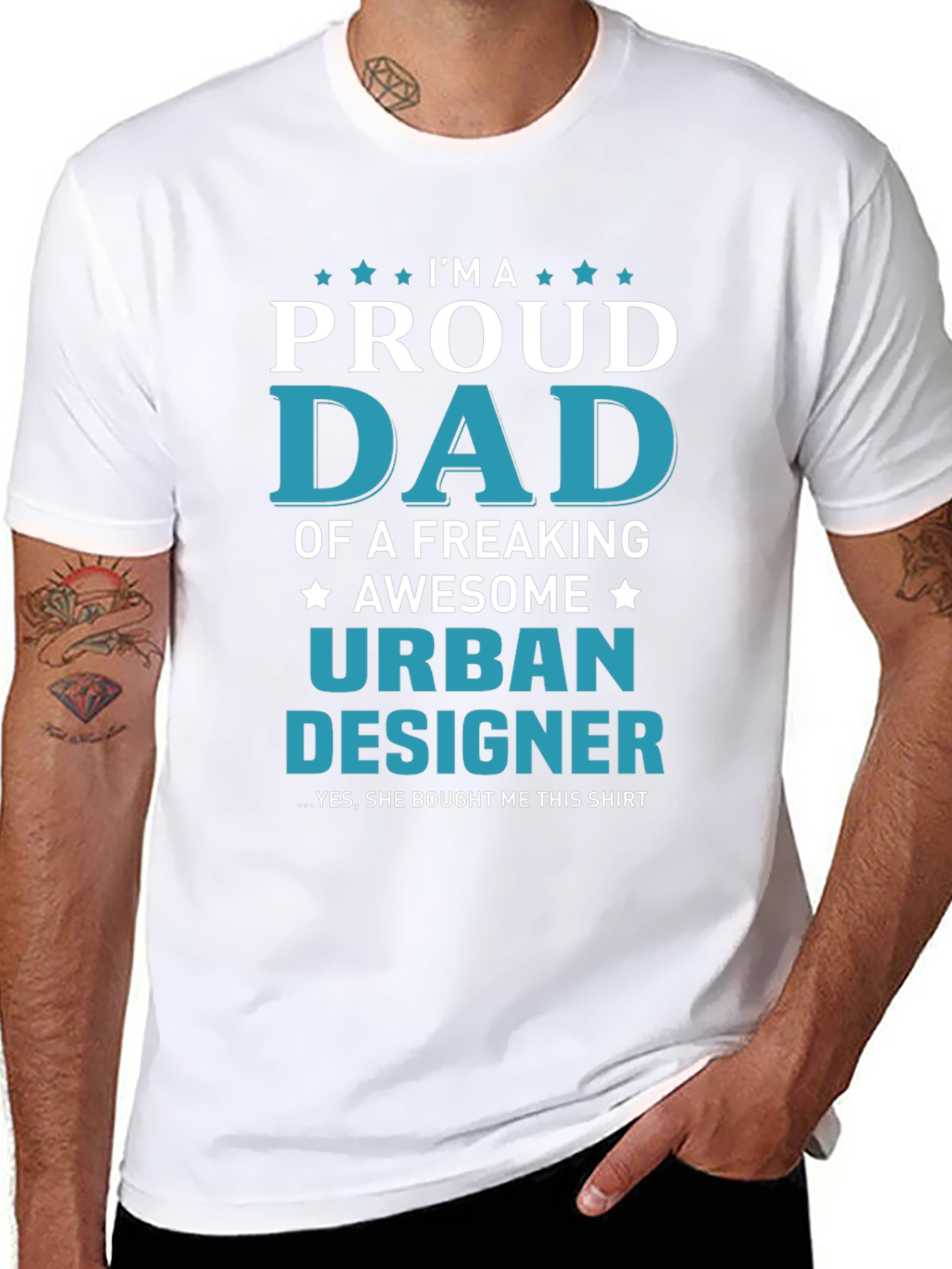 Proud Urban Designer Dad T-Shirt