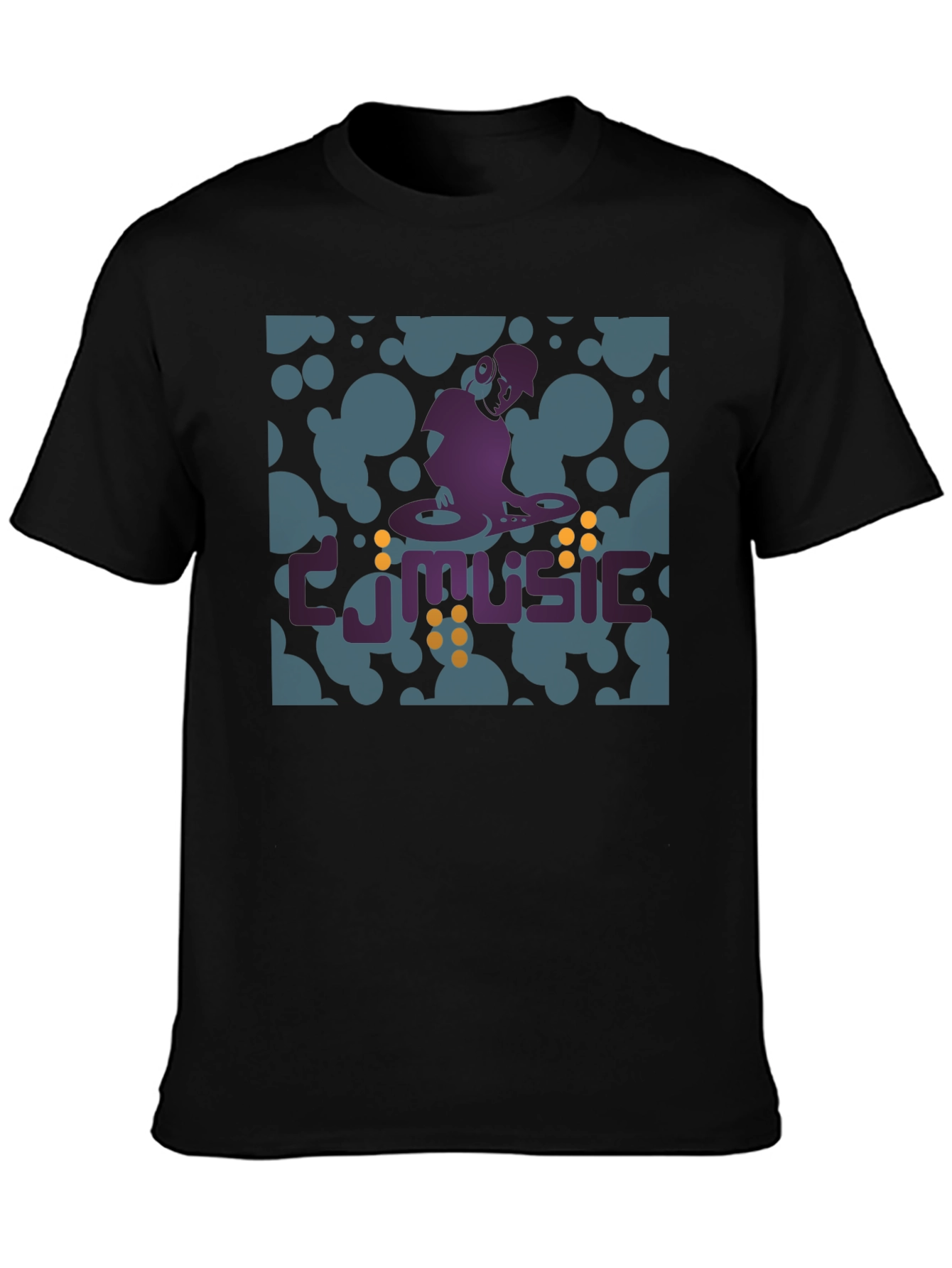 DJ Music T-Shirt - Turntable Design
