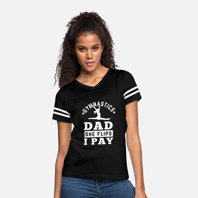 Gymnast Dad Gymnastics Daddy She Flip I Pay