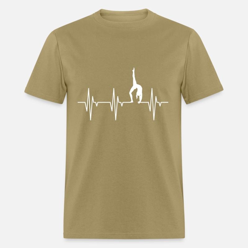 Gymnast Heartbeat Gymnastics Lover Design