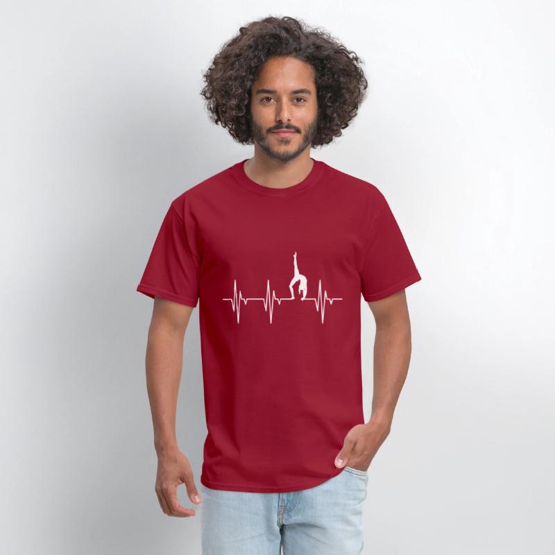 Gymnast Heartbeat Gymnastics Lover Design