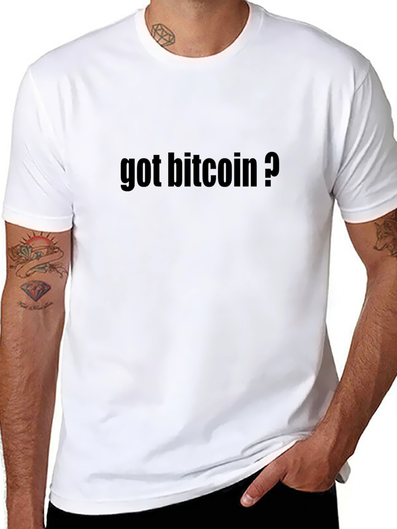Got Bitcoin? Crypto T-Shirt - Black