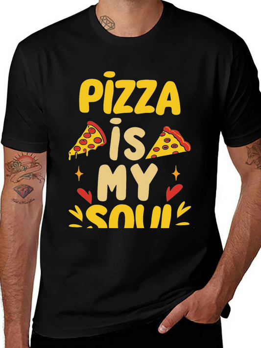 Pizza Is My Soul Graphic Tee - Unisex