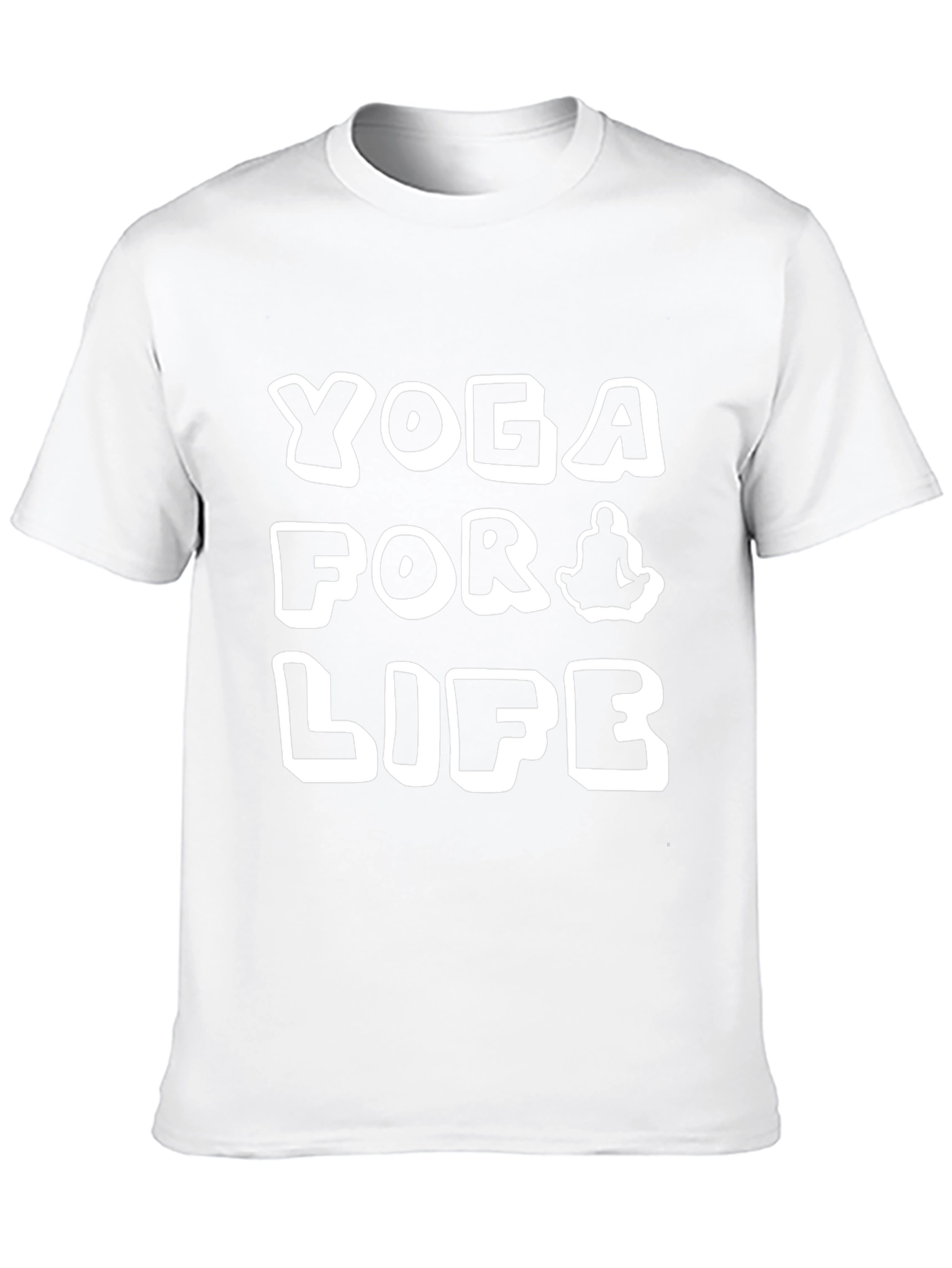 Yoga for Life T-Shirt Black