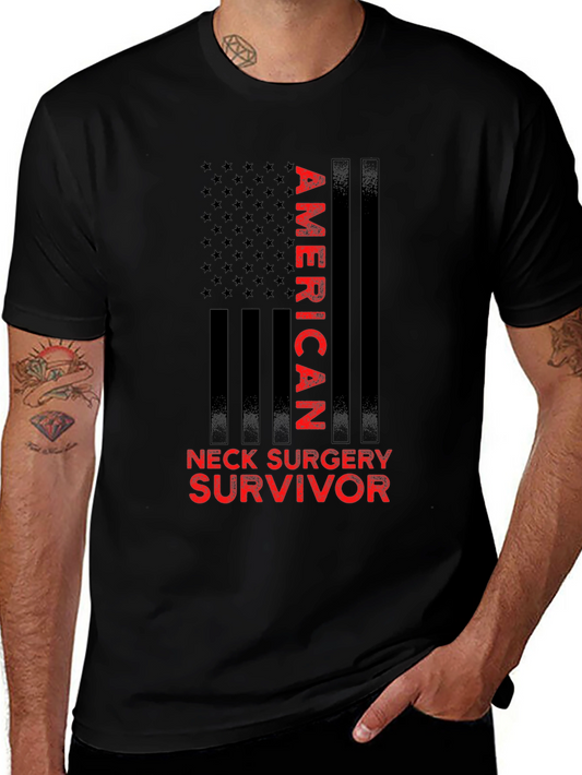 American Neck Surgery Survivor T-Shirt